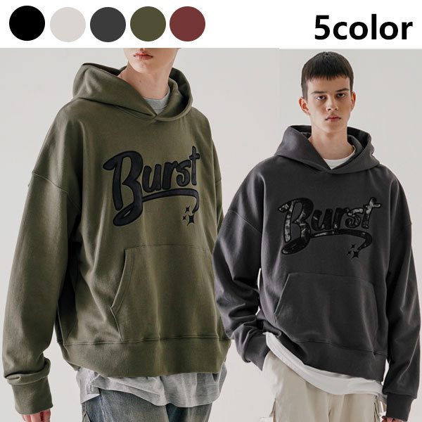 パーカー・フーディ EZKATON BURST HEAVY COTTON HOODIE NA1053