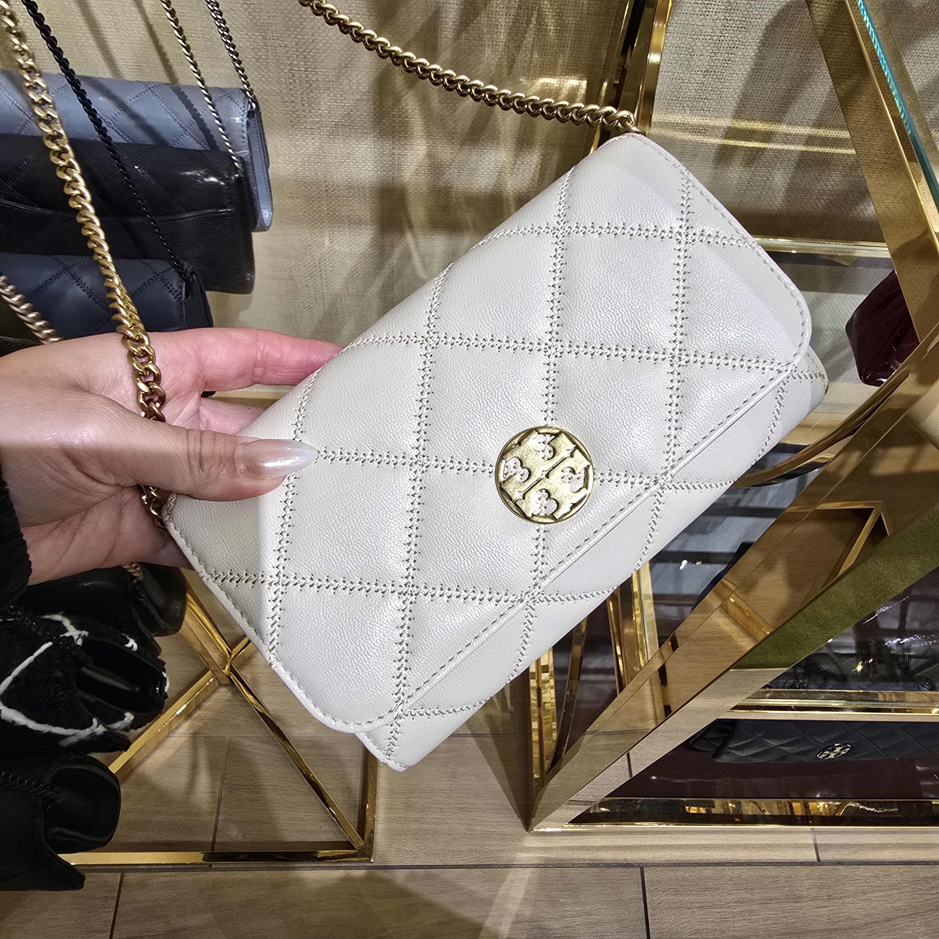 Tory Burch 】WILLA チェーン ウォレット お財布バッグ 送込
