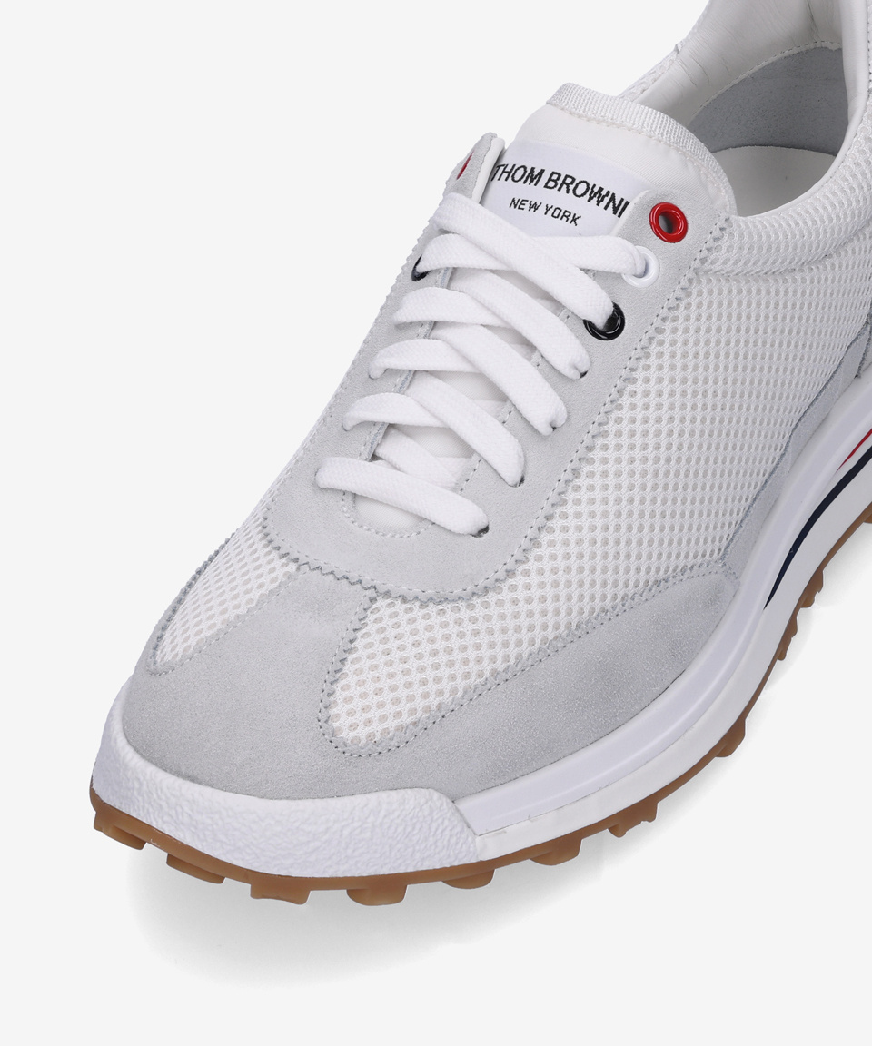 《THOM BROWNE》 MFD180A 03050 100 RWB TECH RUNNER SNEAKERS