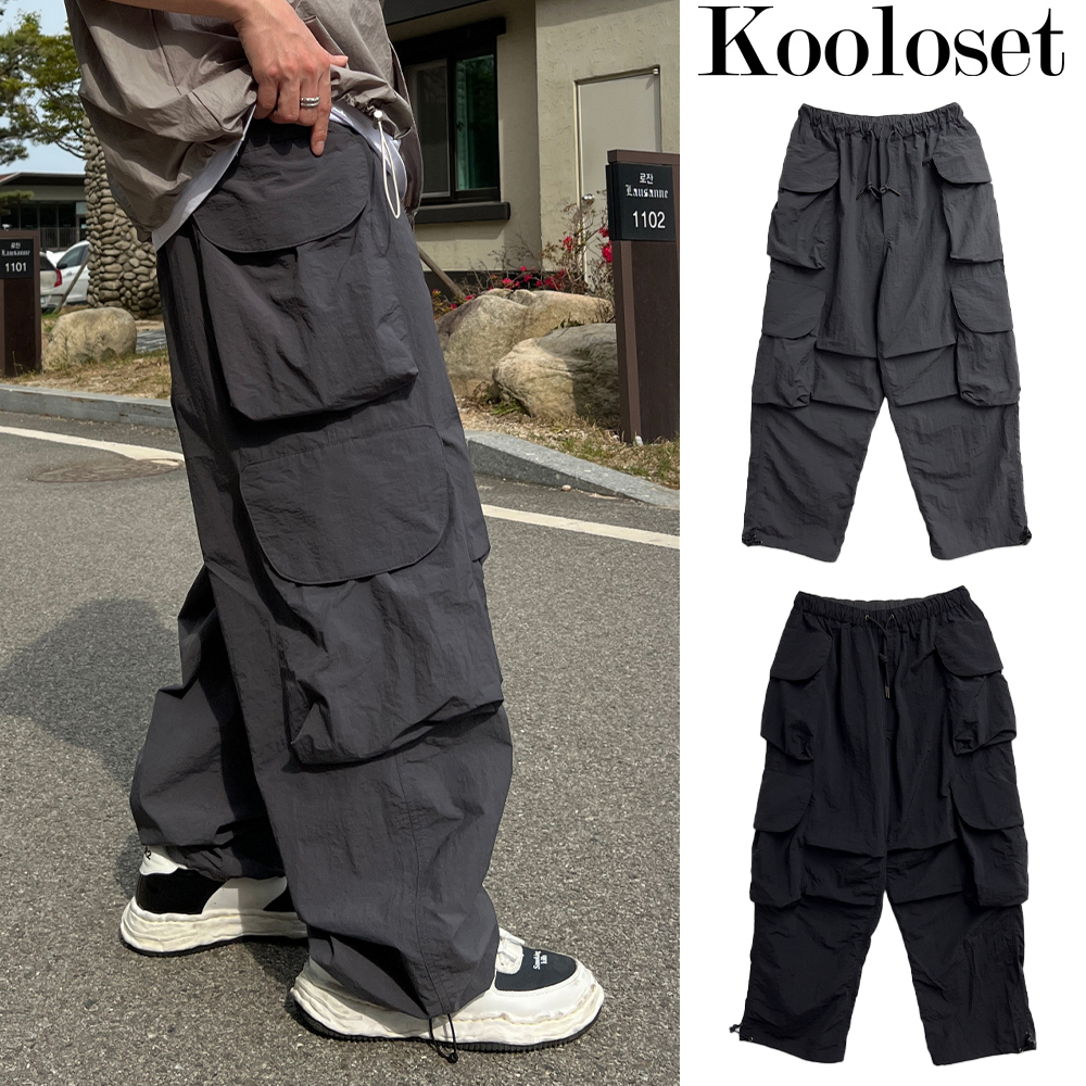 【KOOLOSET】OG Nylon Parachute Pants