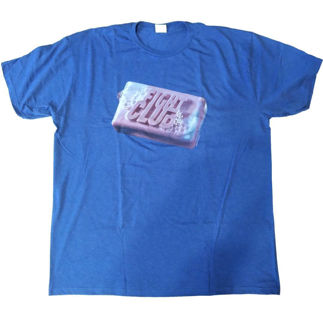 ファイト・クラブ Tシャツ ヘザーブルー ムービーTシャツ