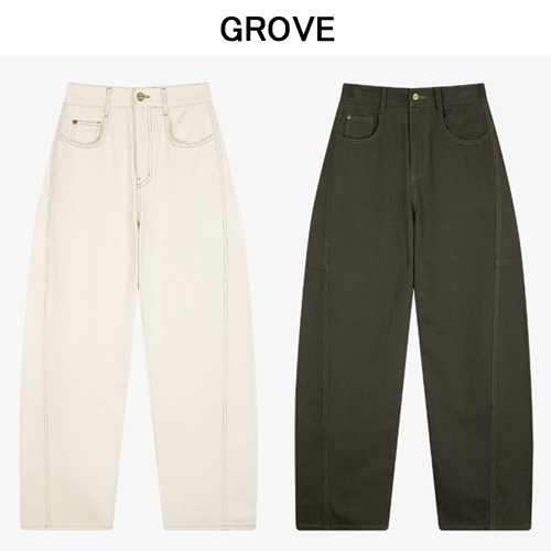 ★2023FW新作★GROVE★HEIVE DENIM PANTS