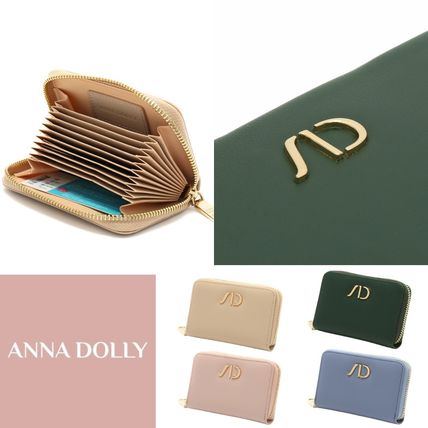 台湾 annadolly 本革 ダブルジッパー 折りたたみ財布 台湾 ANNA DOLLY(アンナドリー) 財布・小物(レディース) - 海外