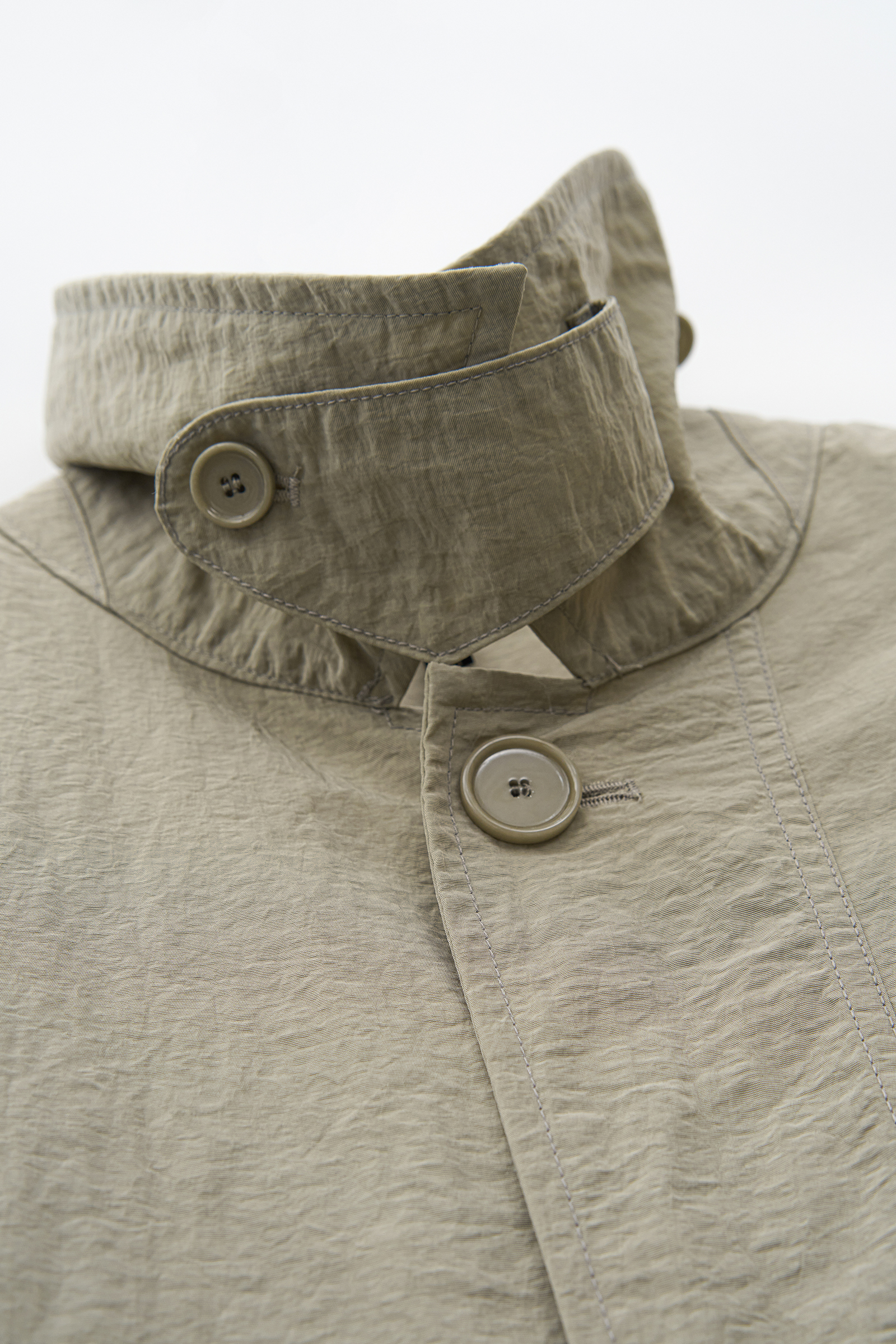 HI FI FNK】Central Nylon Mac Coat アウター・ジャケット