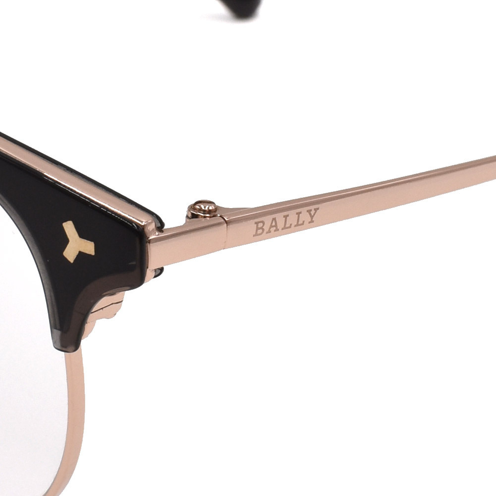 BALLY フレーム メガネ BY5049D/V-005-51 Charcoal 【Lady's】