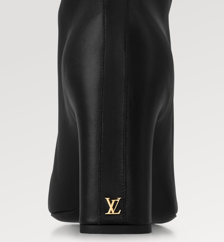 Louis Vuitton《ドナ ブーツ》ブラック カーフスキン DHL 直営店