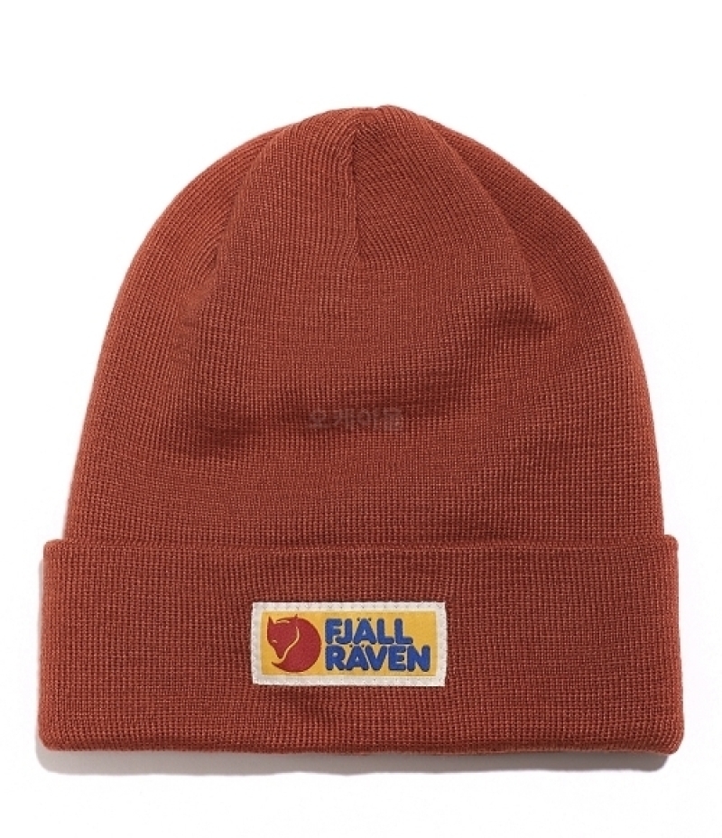 FJALLRAVEN｜HATS (VARDAG CLASSIC BEANIE TERRACOTTA BROWN