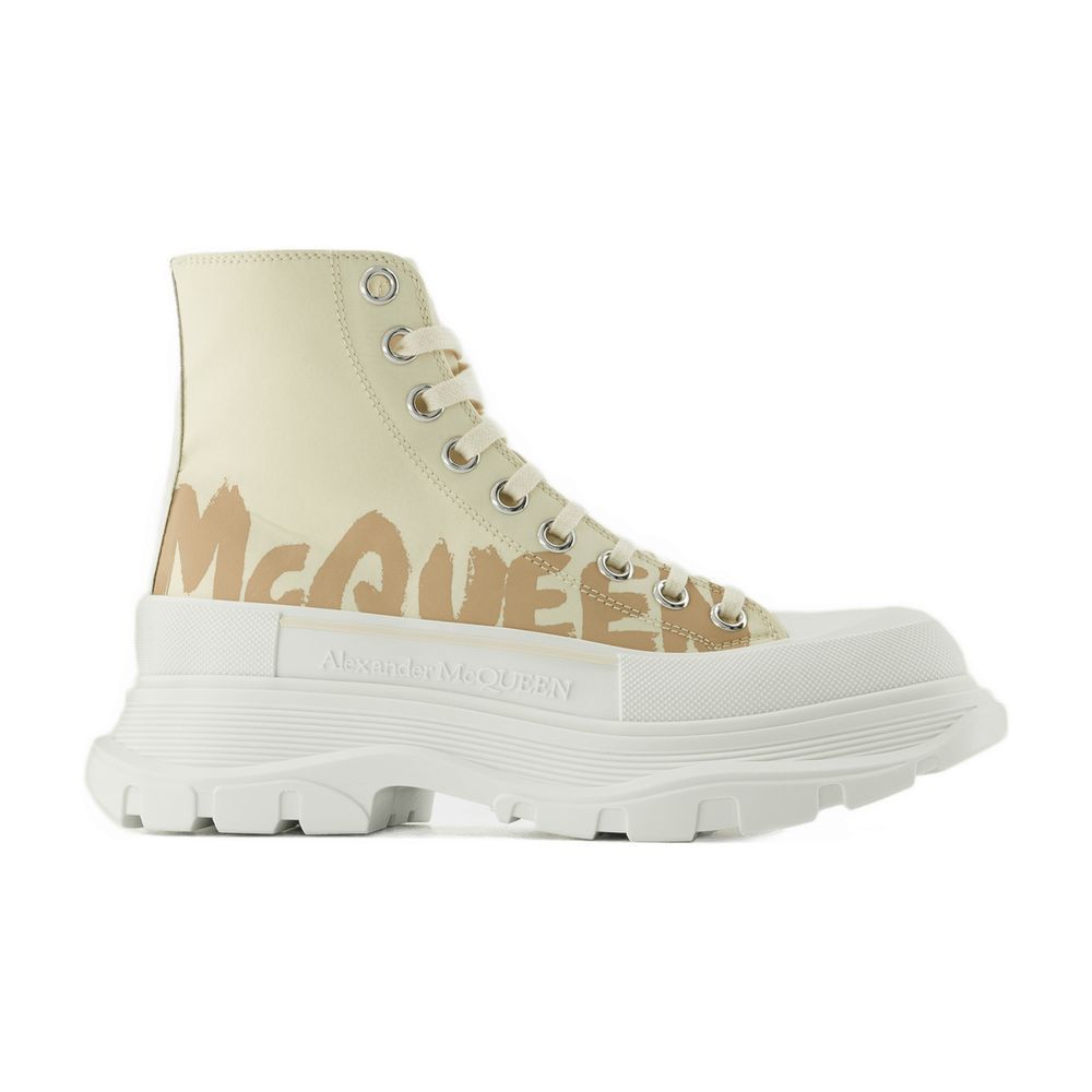 スニーカー Tread Slick Sneakers - Alexander Mcqueen - Black/White - Lea