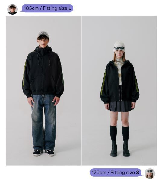 WV PROJECTのGump Hood Zipup 全4色 (WV PROJECT/パーカー