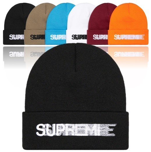 Supreme モーション ロゴ ビーニー SS23 WEEK 2 関税送料込