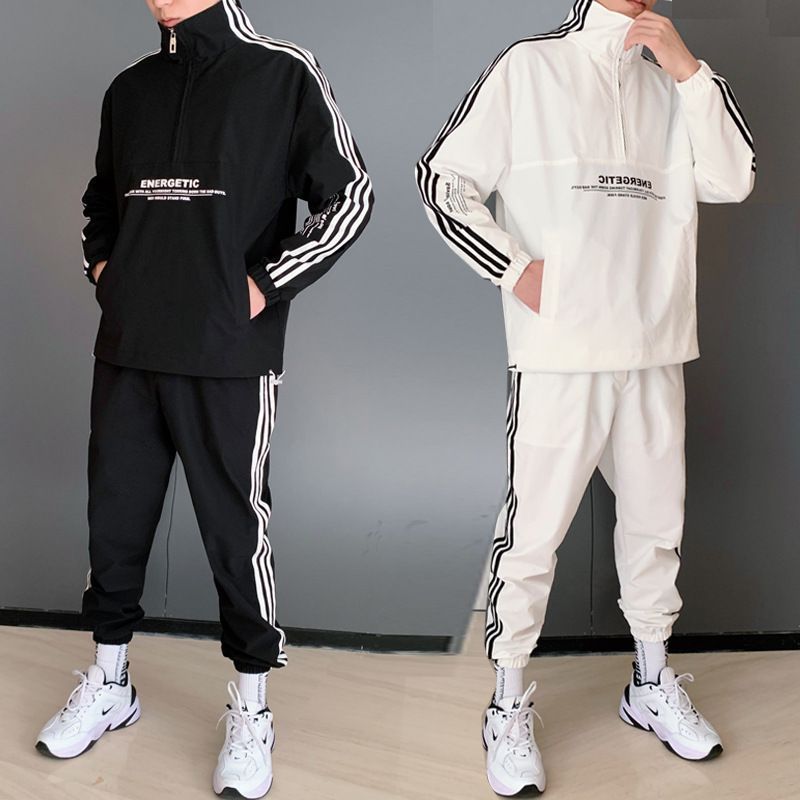 セットアップ ジャージ トラックパンツ ロゴ プルオーバー 全2色