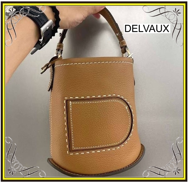 【DELVAUX】デルボー ピンミニバケットSurpiquei