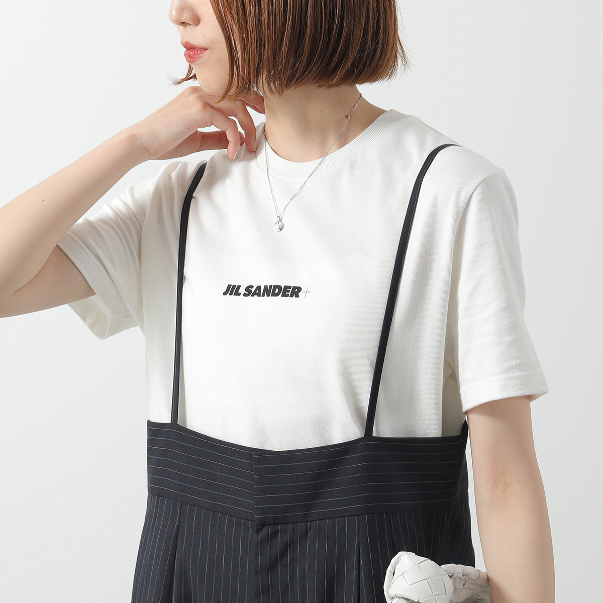 JIL SANDER+ 半袖 Tシャツ J40GC0118 J20103 ロゴT (Jil Sander