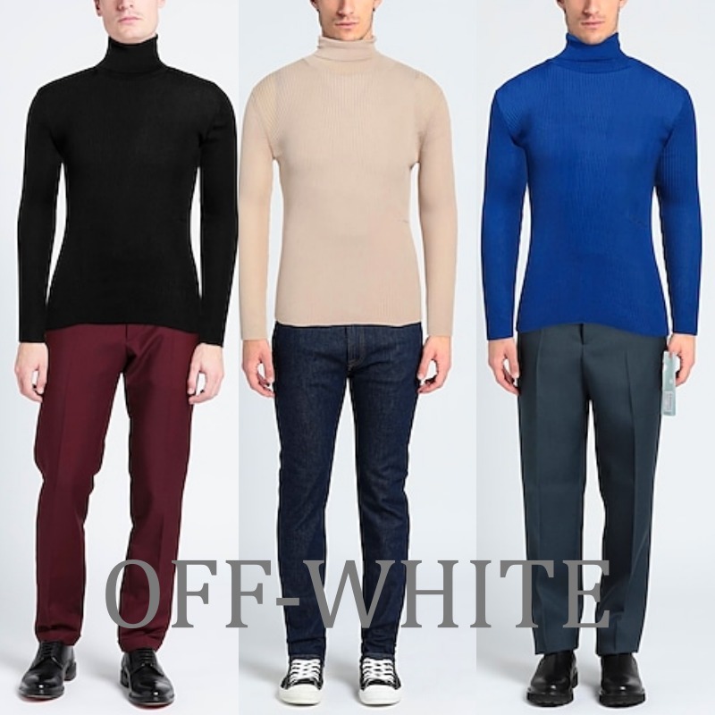 ［関税送料込］OFF-WHITE/オフホワイト  タートルネック