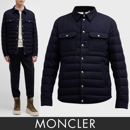 カシミヤ MONCLER(モンクレール) ダウンジャケット(メンズ) - 海外通販
