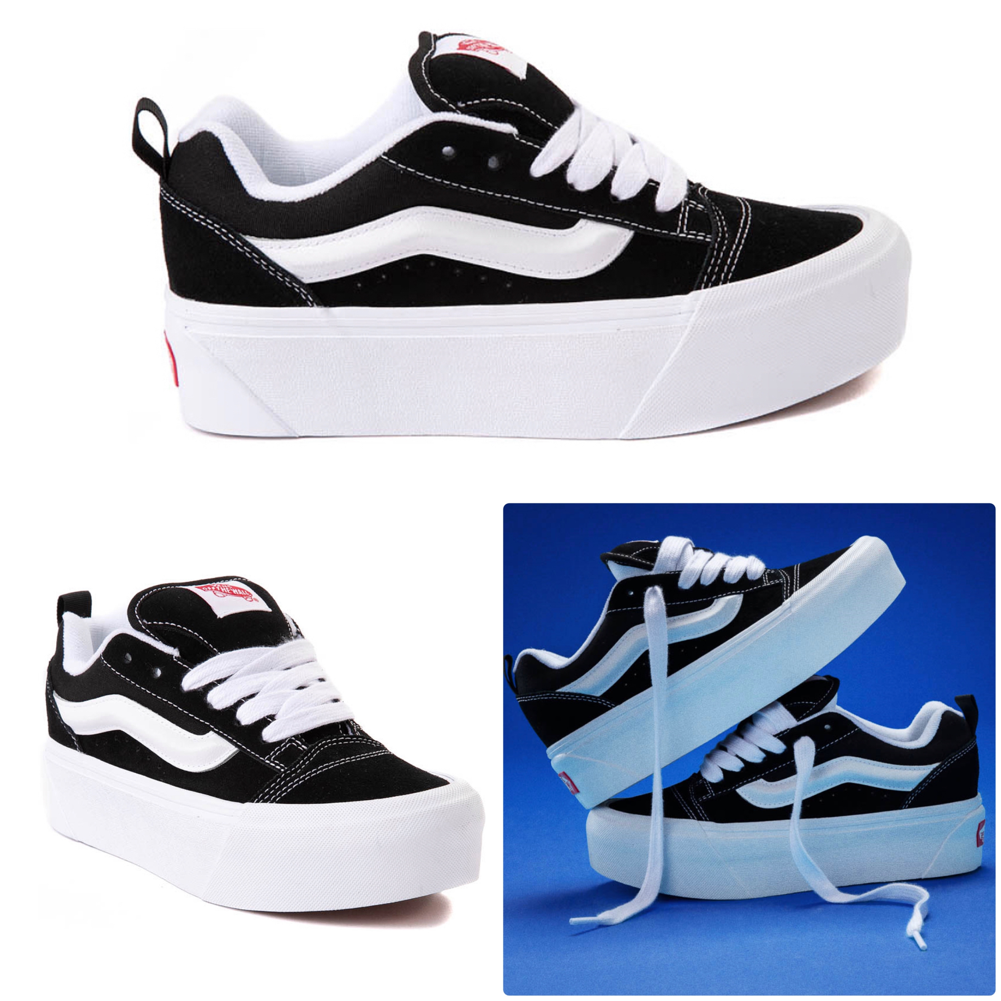 【VANS】 KNU SKOOL SHOE プラットフォームスニーカー