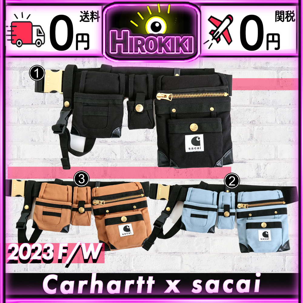 【本物保証 /関税・送料無料】Carhartt x sacai Pocket Bag