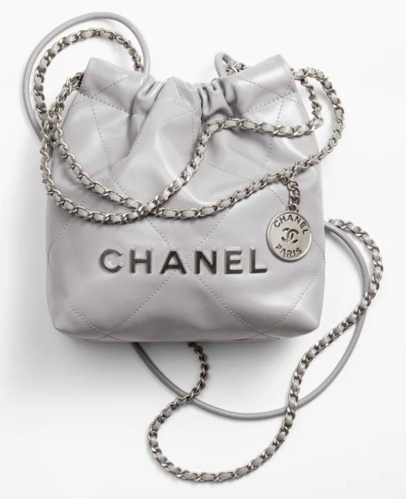 2023/24 AW◇送料込【CHANEL】22 ミニハンドバッグ カーフスキン