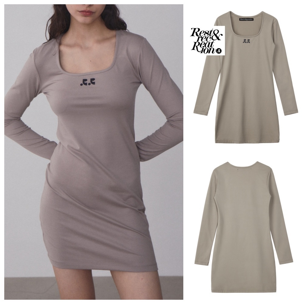 安心の追跡付*Odelle Dress*フルートスリーブペンシルワンピース