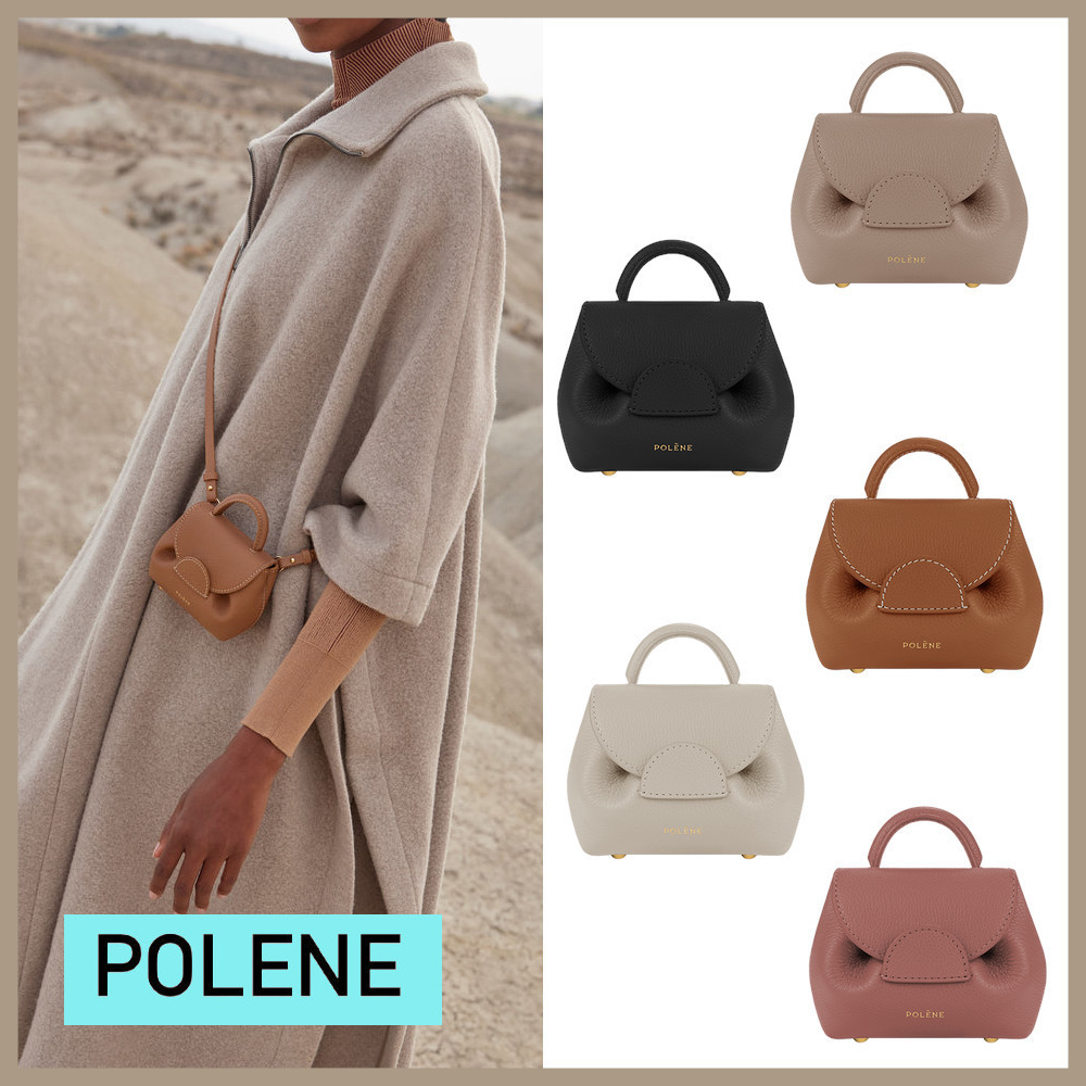 ★POLENE★ Numero Un Micro ハンドバック ショルダーバッグ
