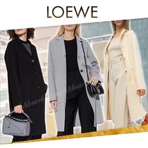 【23AW NEW】LOEWE_woman / ウール＆カシミア コート