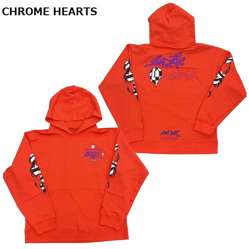 関税込 Chrome Hearts Matty Boy Sick Hearts Hoodie フーディ