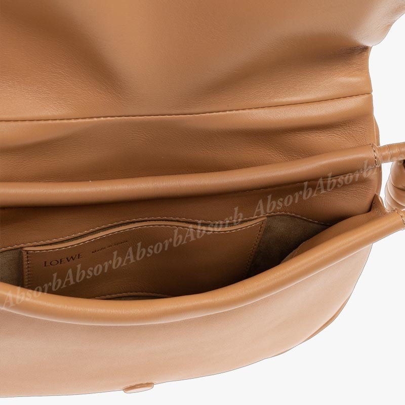 【23AW NEW】LOEWE_woman / レザー ショッパーバッグ / 茶 黒 23AW NEW】LOEWE_woman / レザー ショッパーバッグ / 茶 黒