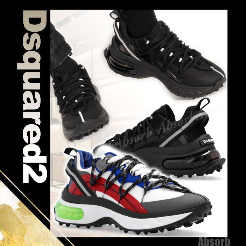 【23AW NEW】D SQUARED2_men / BUBBLE スニーカー / ２色