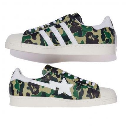 スニーカー adidas Superstar Bape ABC Camo Green