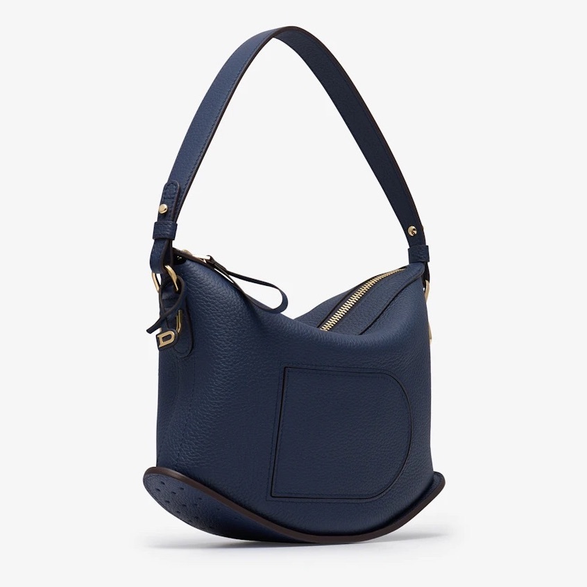 DELVAUX 23AW《Pin Swing》Taurillon Soft ダークブルー 直営店