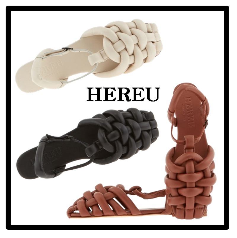 ★送料・関税込★HEREU★CABERSA Ivory サンダル★