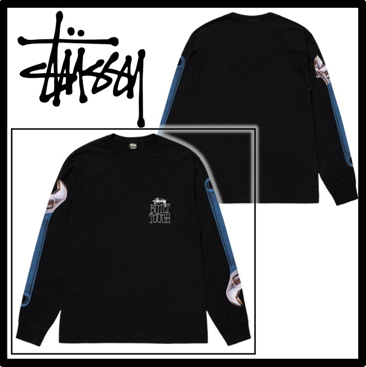 ★関税込★Stussy★Stussy Wrench LS T-Shirt★Black★
