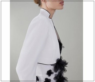 KAREN MILLEN///カレンミレン ウーブン クロップド ブレザー KAREN MILLEN///カレンミレン ウーブン クロップド ブレザー