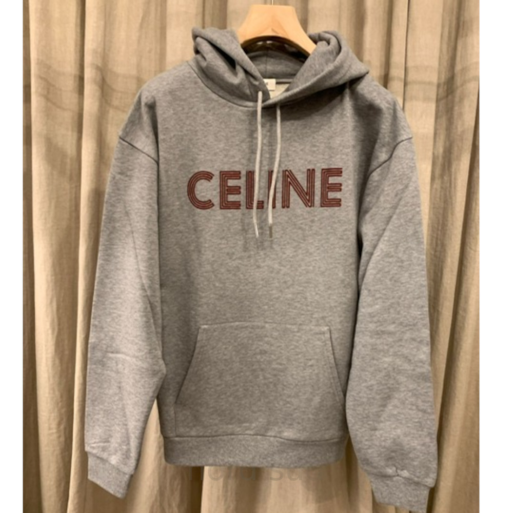 CELINE 【海外直送】 大人気☆フード付き スウェット シャツ (CELINE