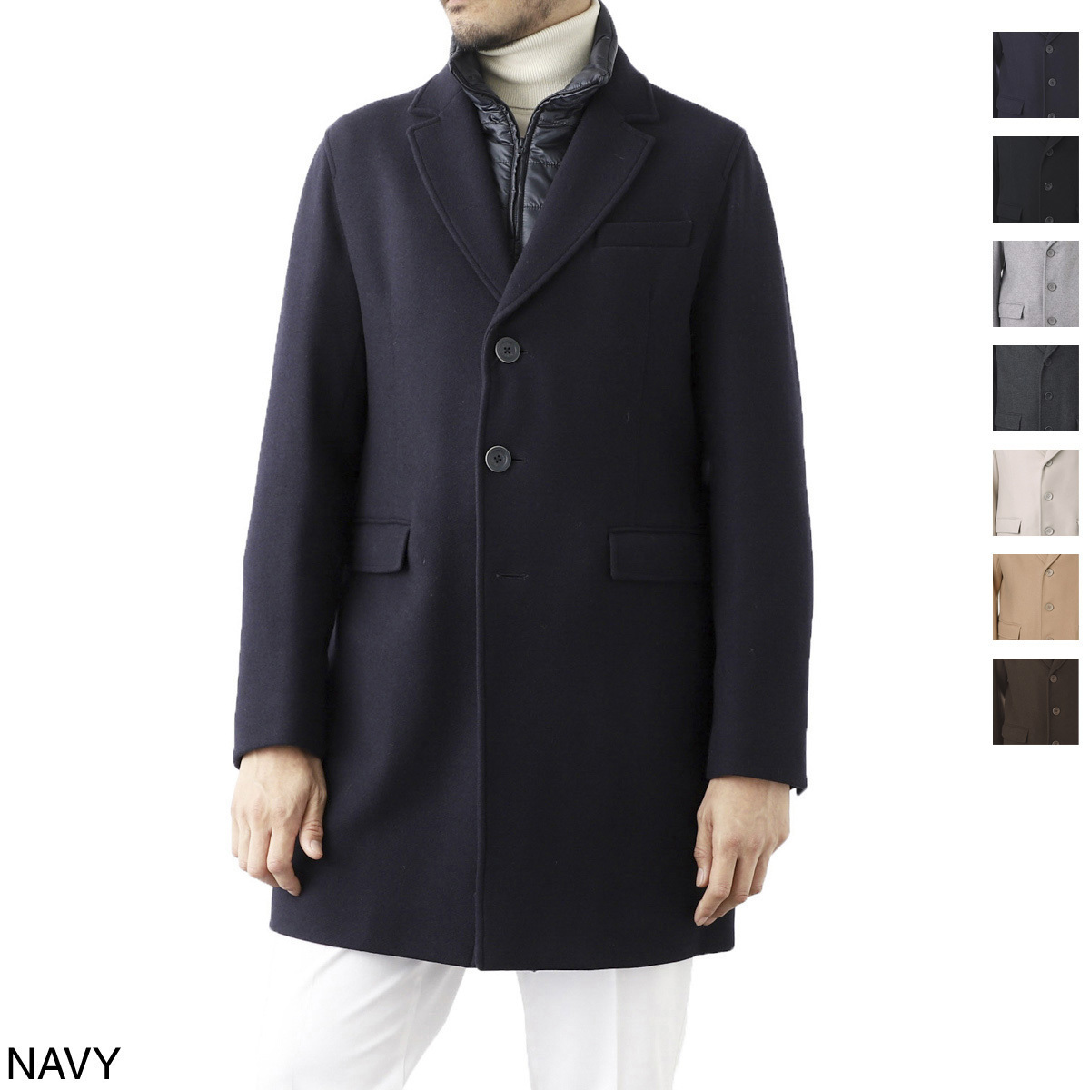 HERNO ライナー付き コート ca0045u-39601