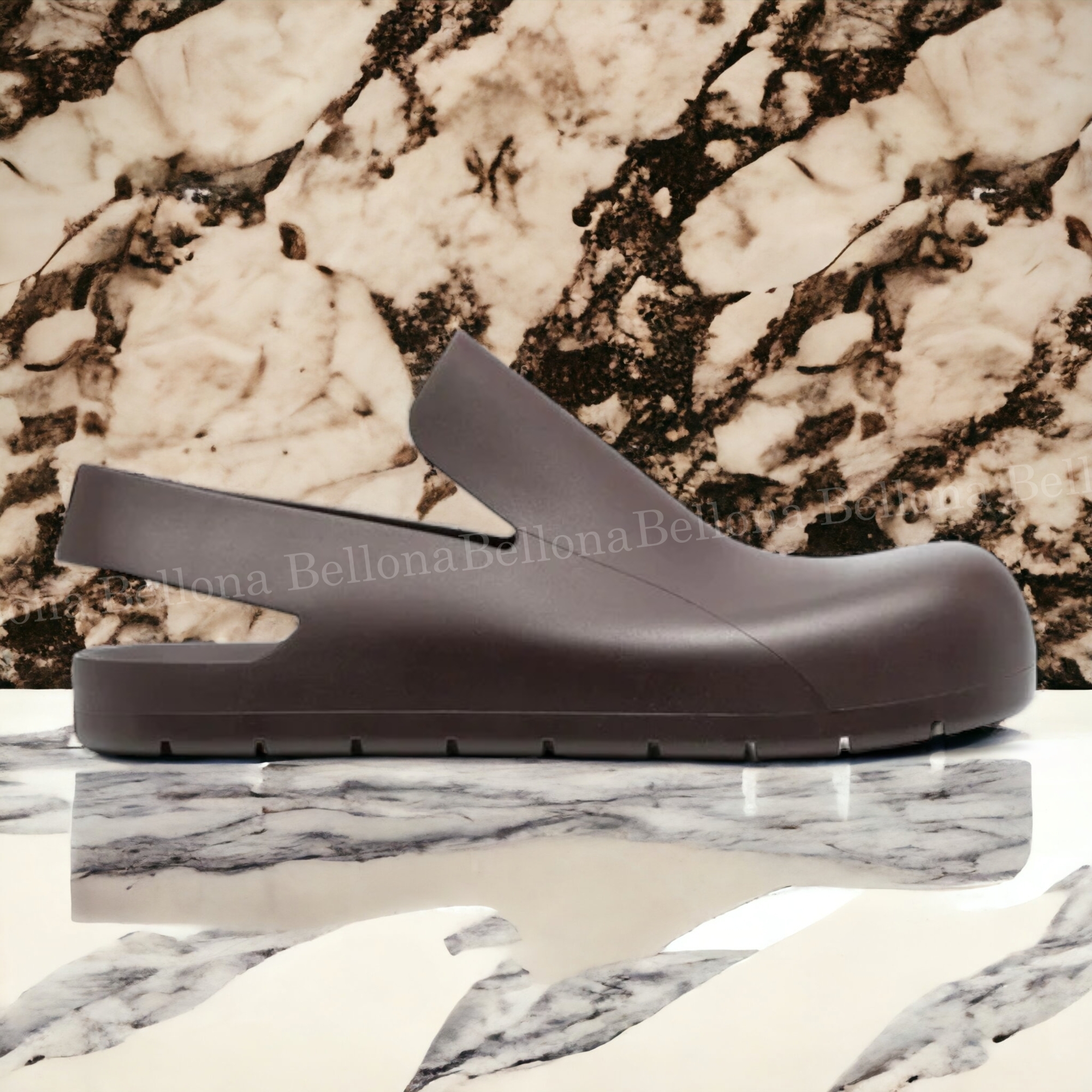 【国産】 希少品♪【BOTTEGA VENETA】サボスリングバックパドル 靴 ラバー 靴
