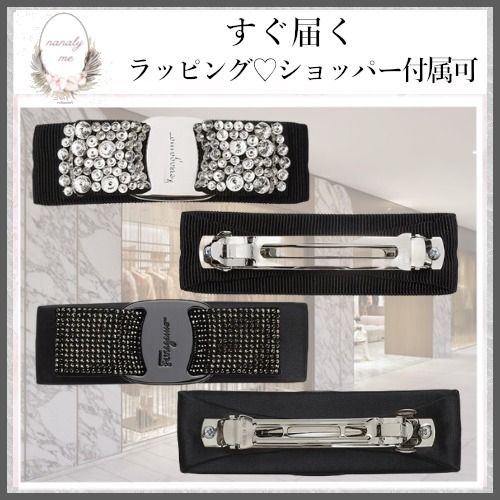 【シンプルデザイン♪】フェラガモ バレッタ ギフトにも♡