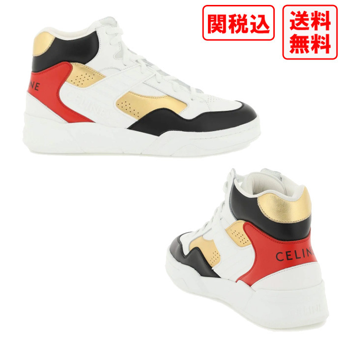 関税・送料込 CELINE Ct-06 high-top スニーカー