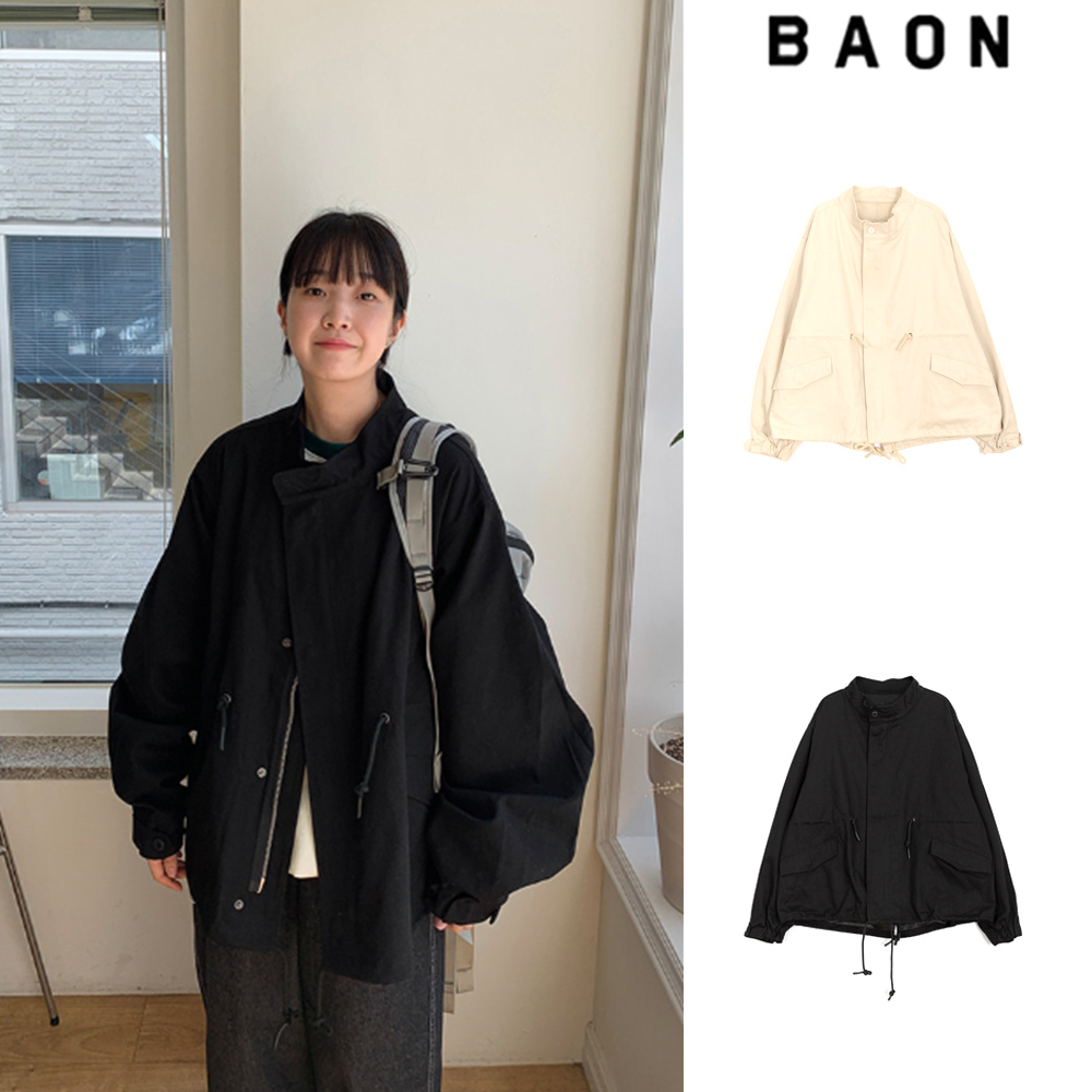 【BAON】[unisex] Komali cotton over field jacket