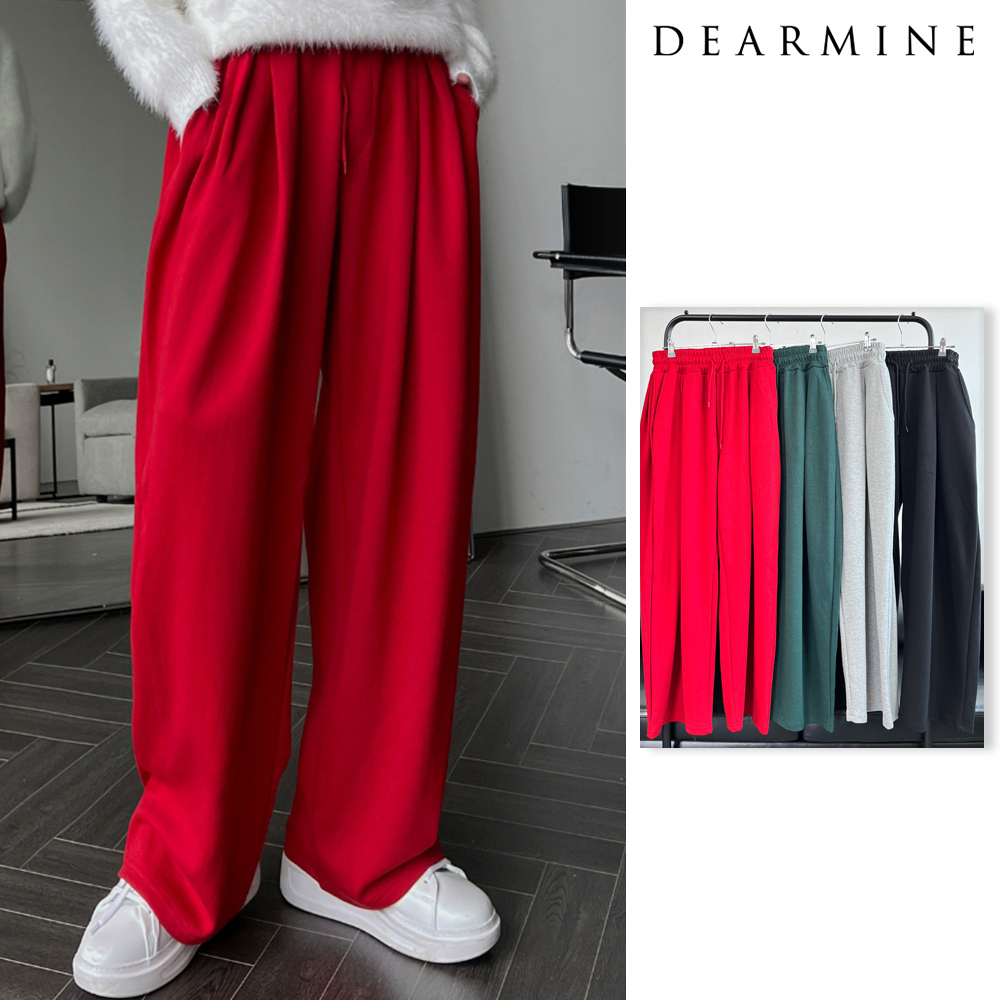 【DEARMINE】Raon Potuck Wide Pants
