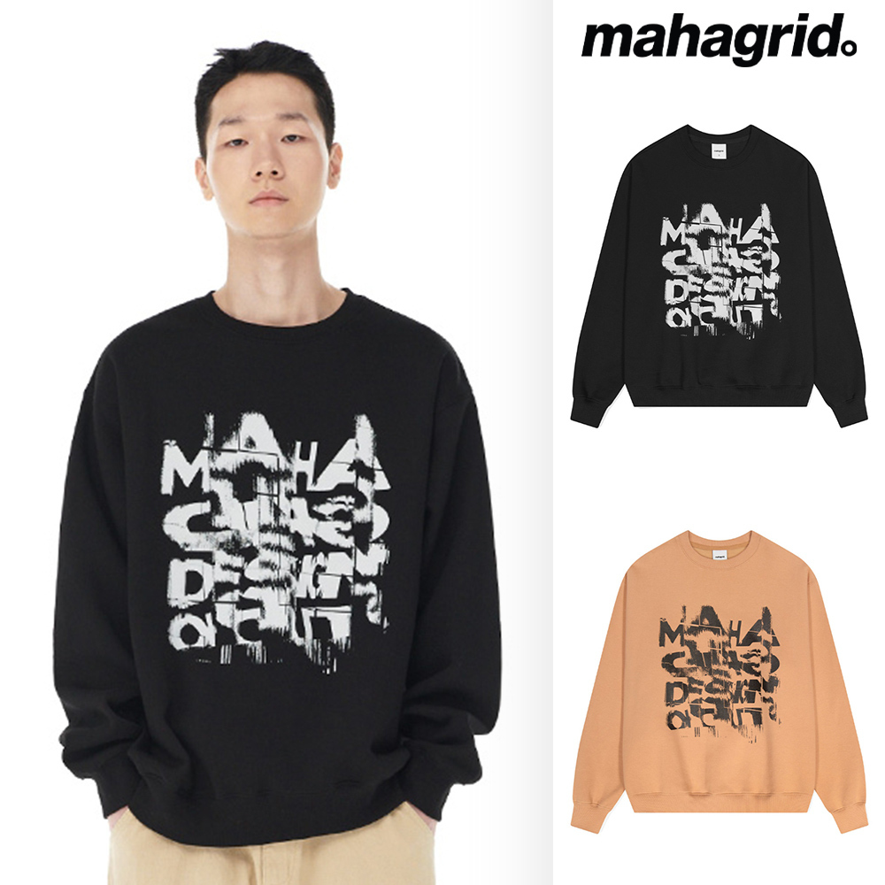 【mahagrid】23FW★ BROKEN SWEATSHIRT