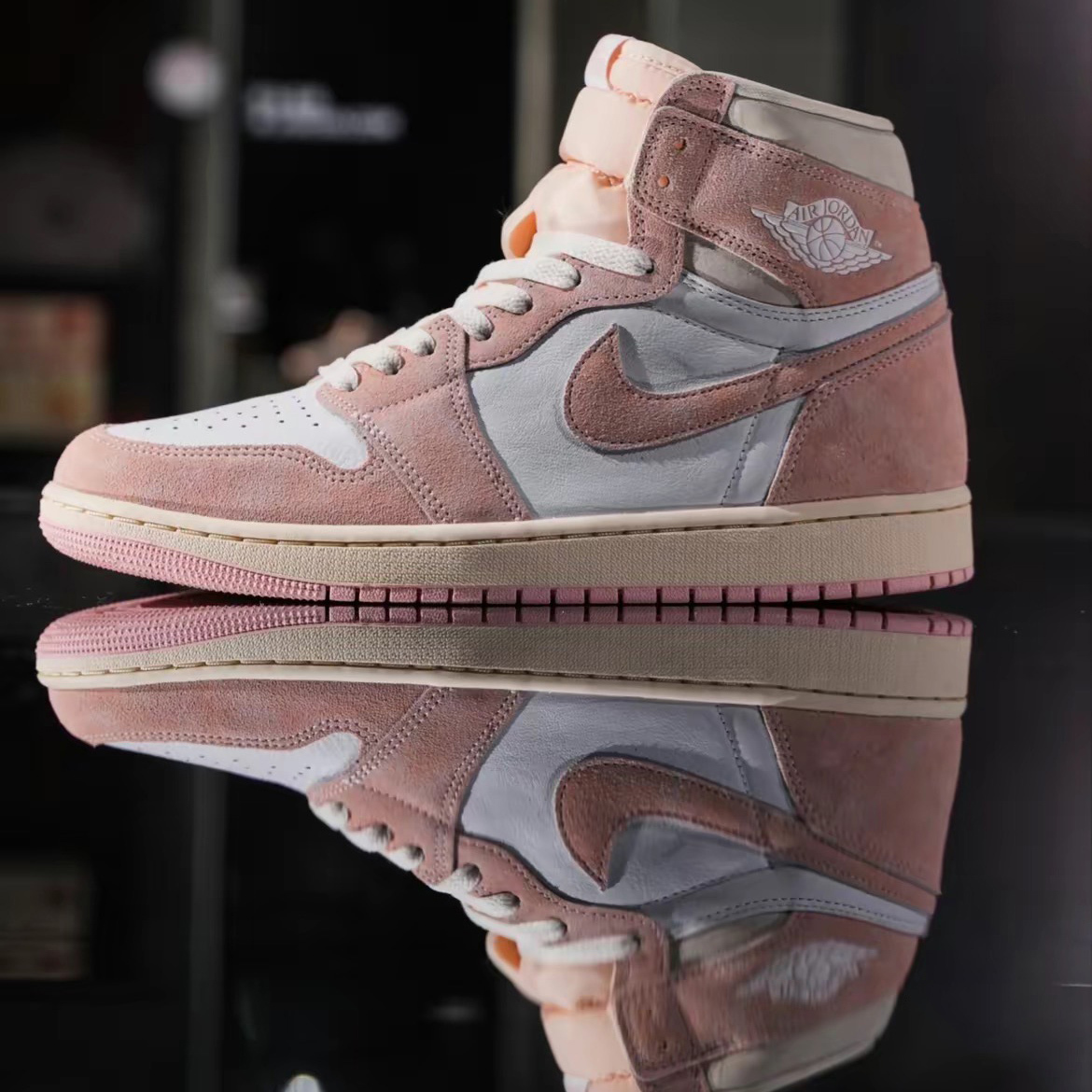 ★ナイキ★人気 WMNS Air Jordan 1 Retro High OG \"Washed Pink\" Nike PS Air Jordan 1 Retro High OG 