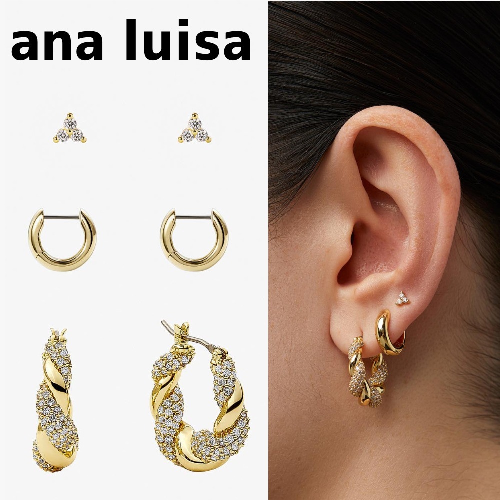 【ana luisa】TWIST AND SHINE BUNDLE ピアス