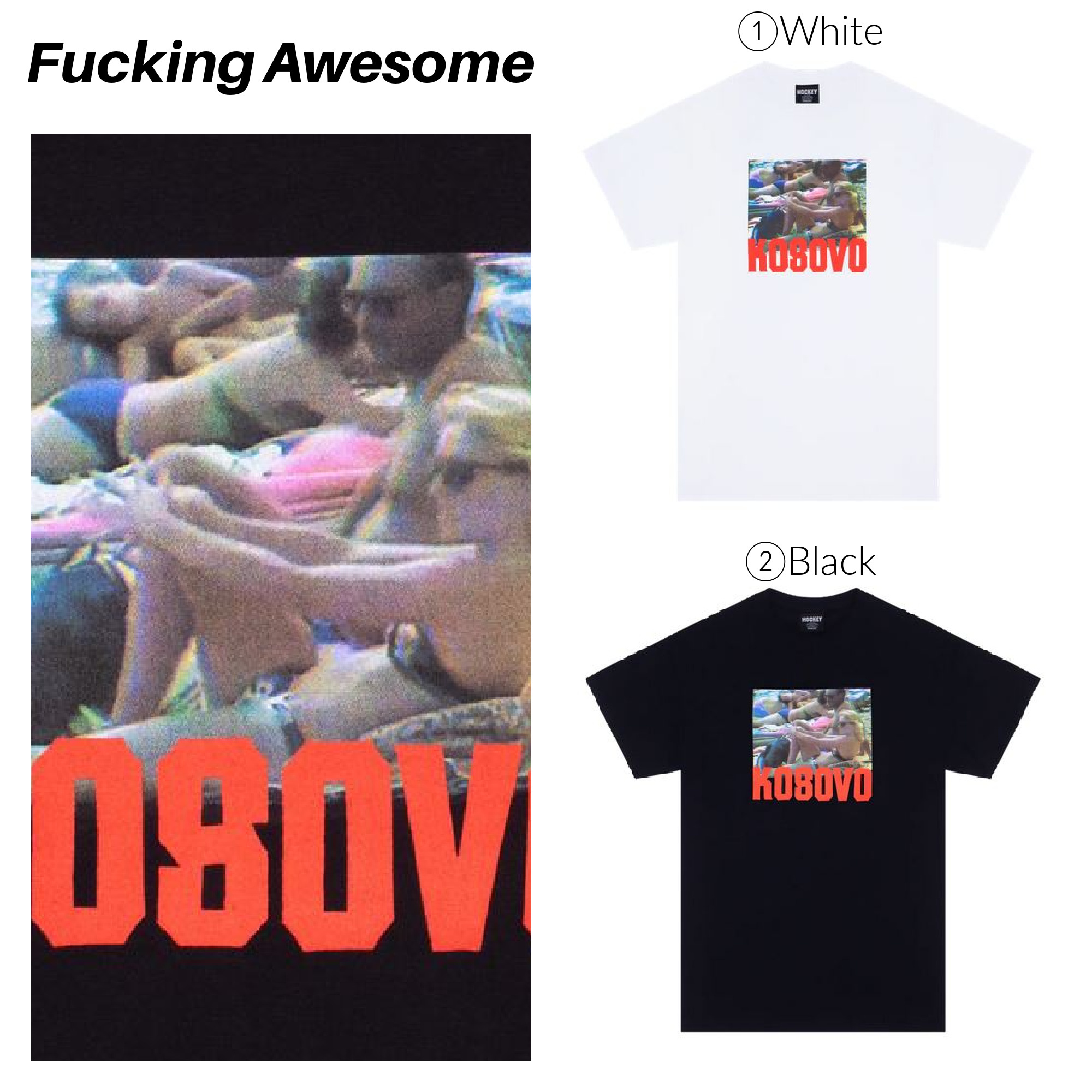 【Fucking Awesome】☆半袖シャツ☆ Kosovo Tee