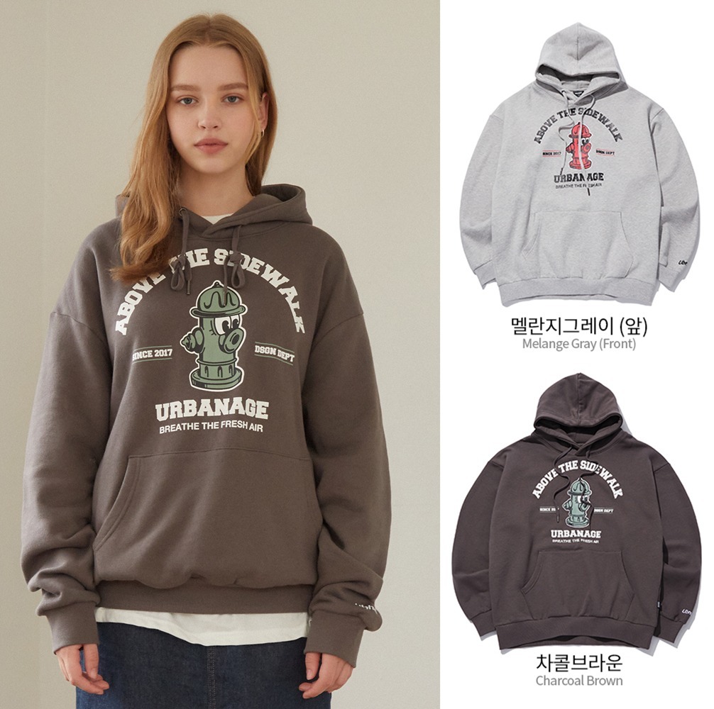 パーカー・フーディ [URBANAGE] Fire Plug Walk Hoodie _ 2 COLOR