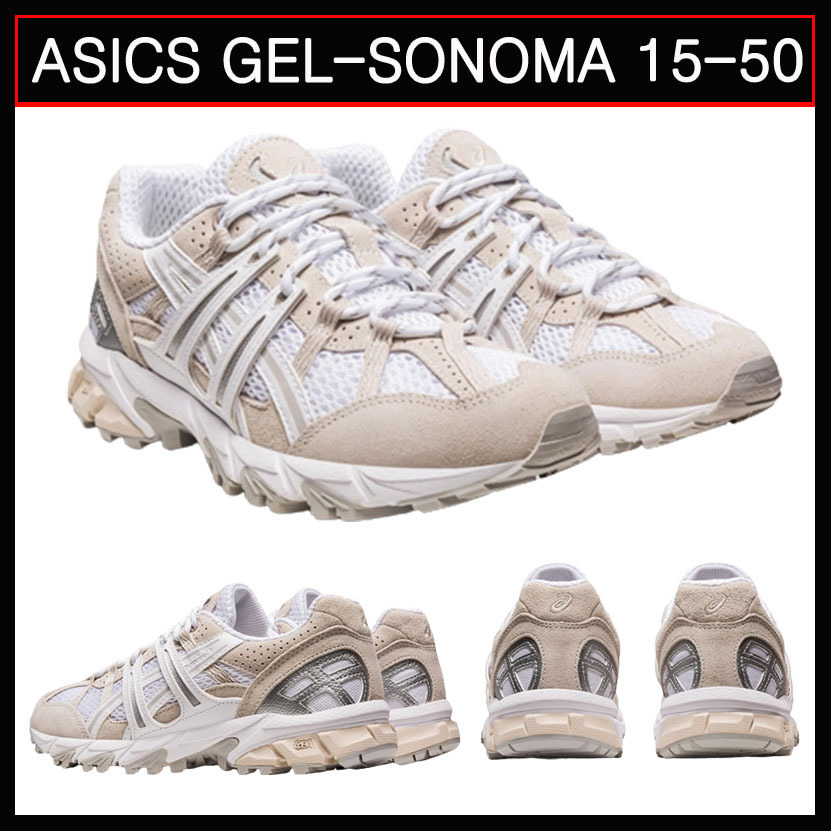 人気☆ASICS☆GEL-SONOMA 15-50 WHITE OATMEAL