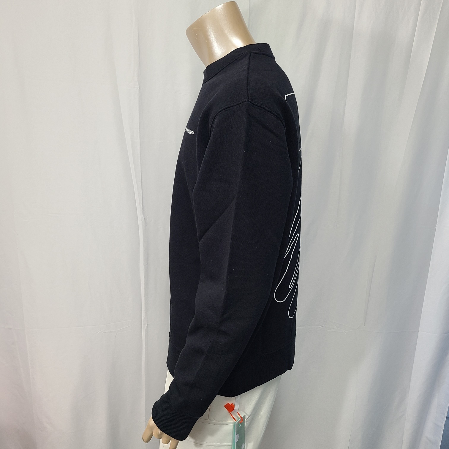【Off-White】送料・関税込★ダイアグナルマンツーマン Off-White】送料・関税込☆ダイアグナルマンツーマン