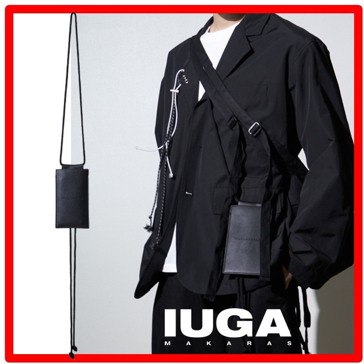 ★【IUGAMAKARAS】★Phone Holder Logo Bag スマホポー.チ★