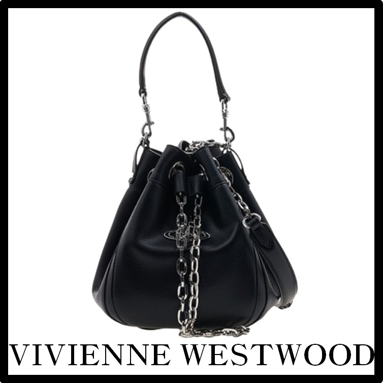 関税込☆Vivienne Westwood★WESTWOODCHRISSY MEDIUM BUCKET BAG