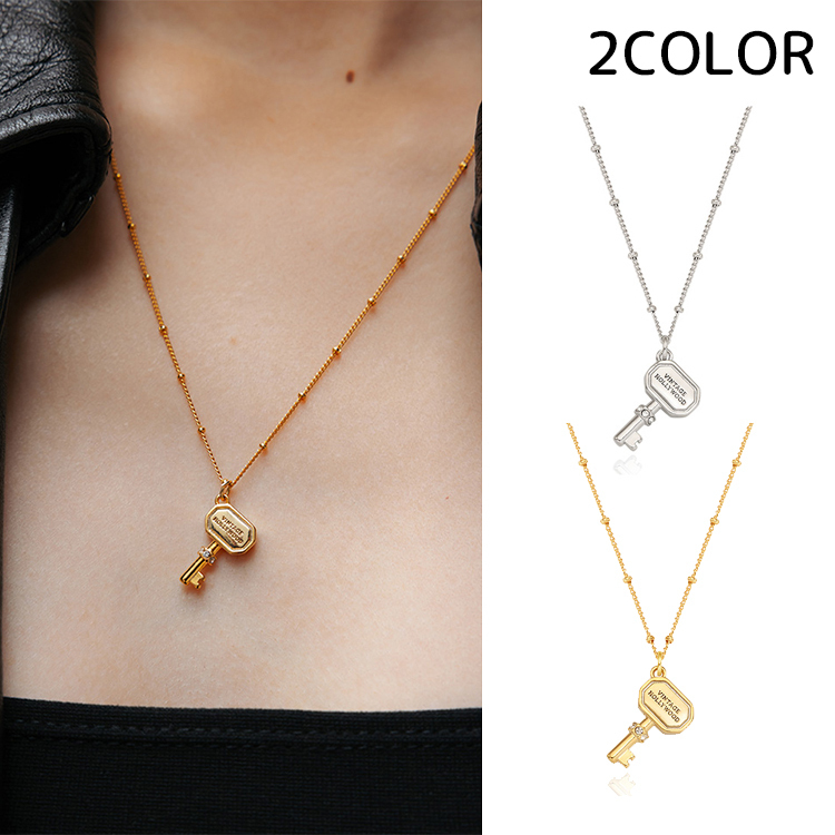 ネックレス・ペンダント VINTAGE HOLLYWOOD Octagon Key Necklace BMH1314